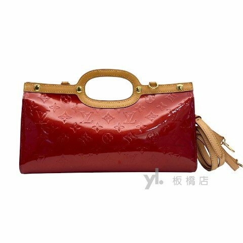 Y1909-LV 紅色漆皮肩背手提包 m91987