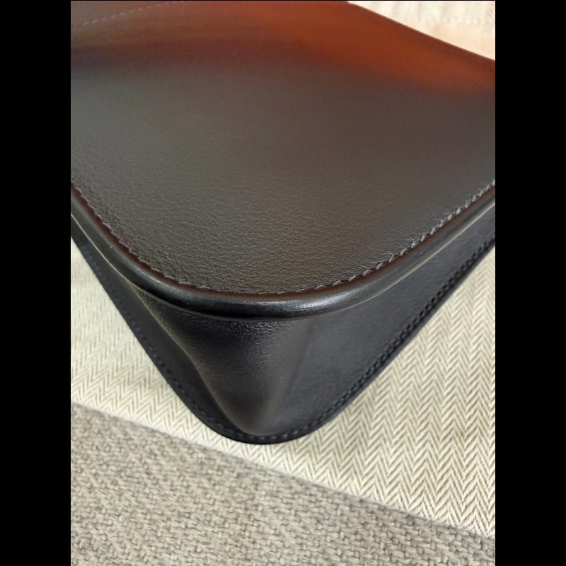 Hermès Halzan mini 水兵藍銀-14