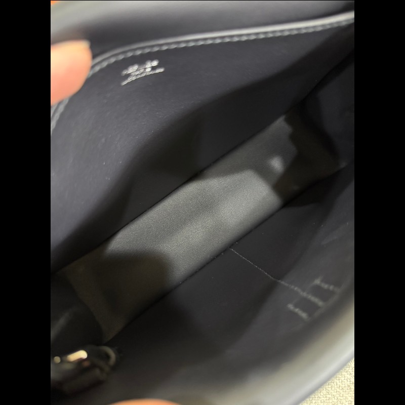 Hermès Halzan mini 水兵藍銀-16