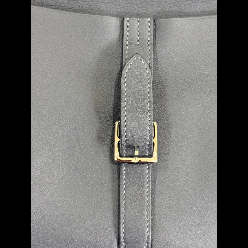 Hermès Halzan mini 水兵藍銀-18