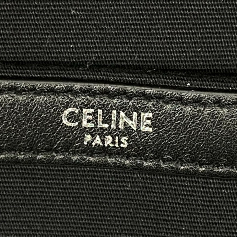 黑/白色 Triomphe 帆布 後背包【CELINE 賽琳】 188382FSZ-5
