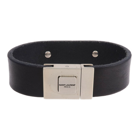 SAINT LAURENT 牛皮皮革Bracelet手帶