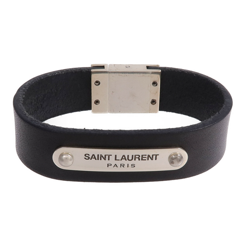 SAINT LAURENT 牛皮皮革Bracelet手帶-2
