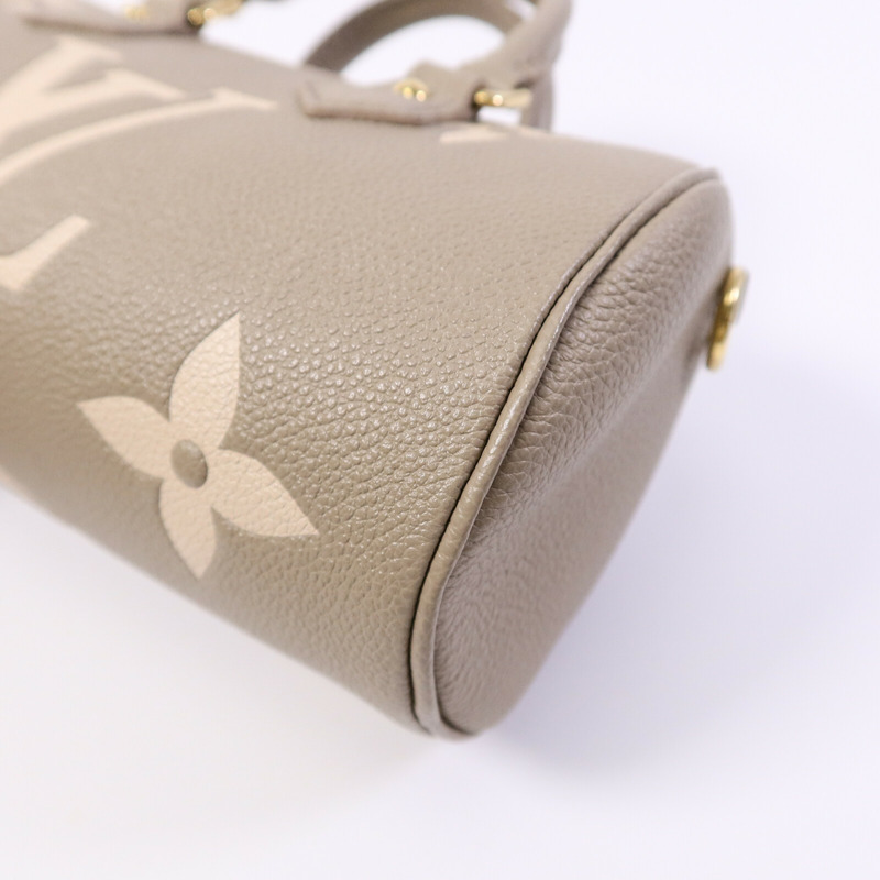 LOUIS VUITTON Monogram Empreinte Papillon BB手挽肩背兩用袋-11