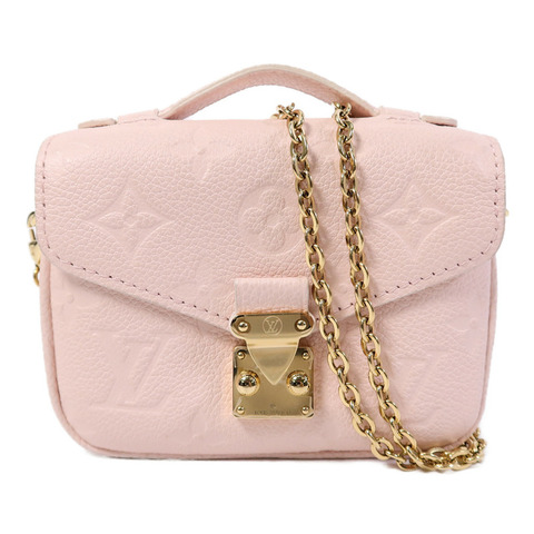 LOUIS VUITTON Monogram Empreinte Micro Metis鏈帶肩背袋