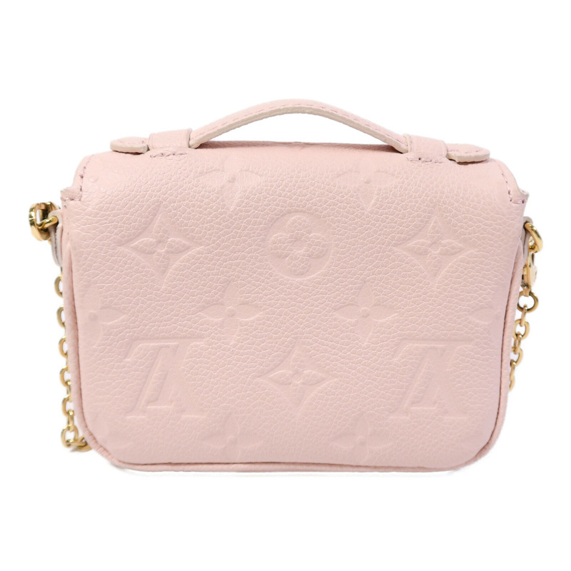 LOUIS VUITTON Monogram Empreinte Micro Metis鏈帶肩背袋-1