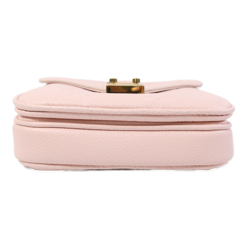 LOUIS VUITTON Monogram Empreinte Micro Metis鏈帶肩背袋-3
