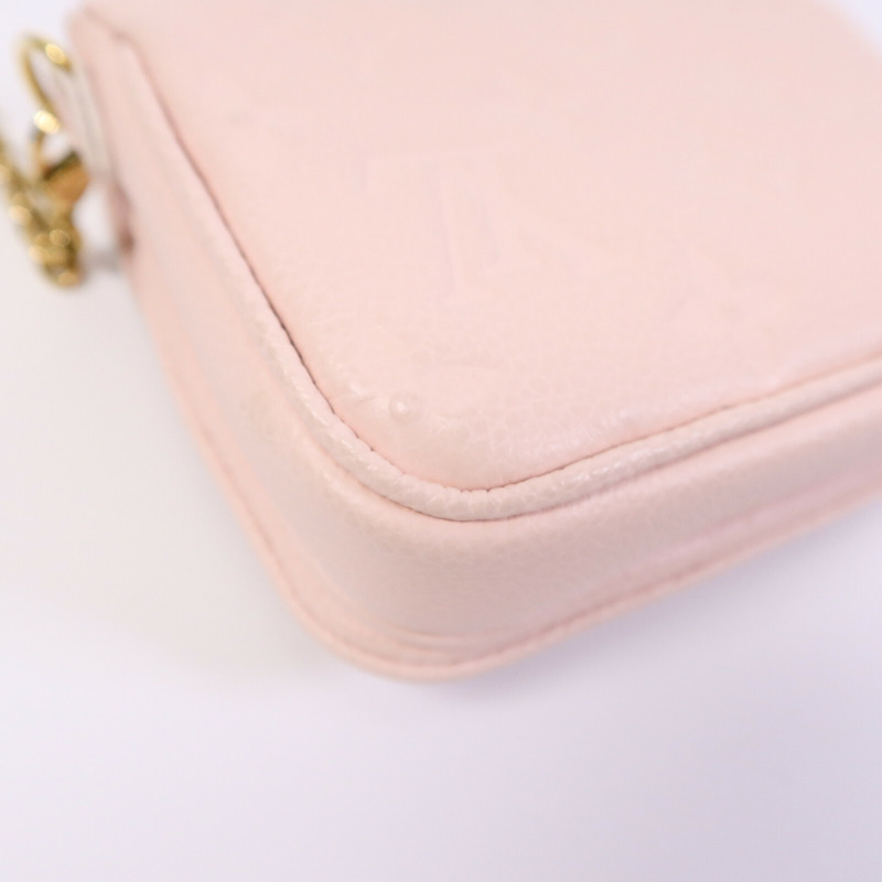 LOUIS VUITTON Monogram Empreinte Micro Metis鏈帶肩背袋-12