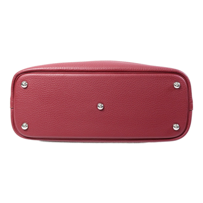 HERMES Clemence皮革Bolide 31手挽袋Rubis-3