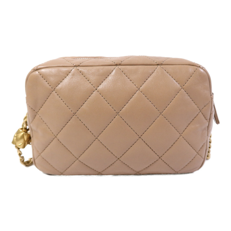 CHANEL 羊皮皮革Chain Shoulder Bag鏈帶肩背袋-1