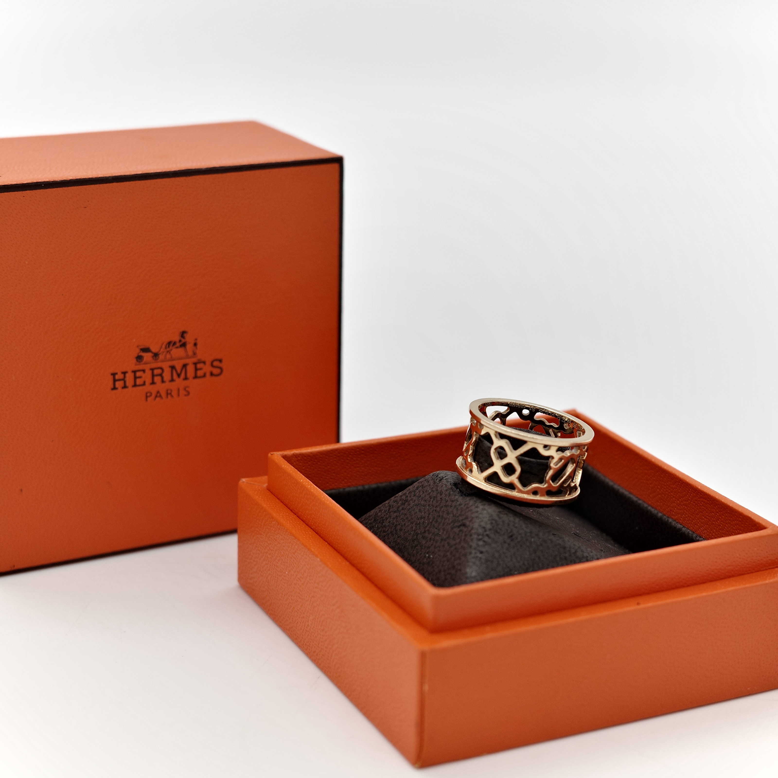 Hermès 愛馬仕 豬鼻子戒指-1