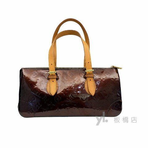 Y1907-LV 酒紅色漆皮肩背包 M93510