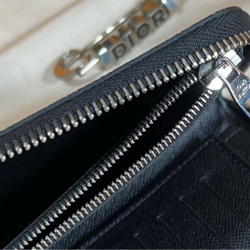 🔥近新美品 LV 路易威登 Louis Vuitton 黑棋盤格拉鏈 14卡長夾-5