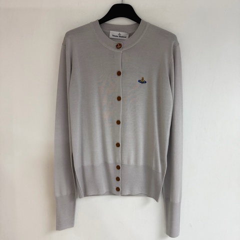 Vivienne Westwood 西太后 土星🪐 長款 真絲羊毛 開衫#XS S M