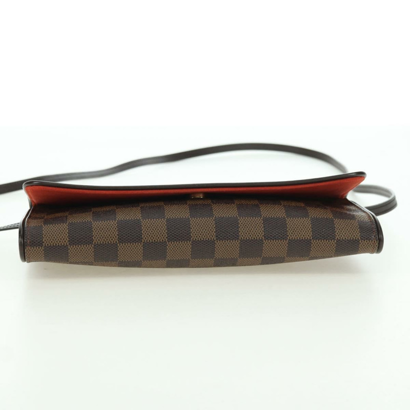 【日本直送】路易威登 Damier Ebene Pochette 雙 GM 單肩包 SPO LV 正品 176534SV-4