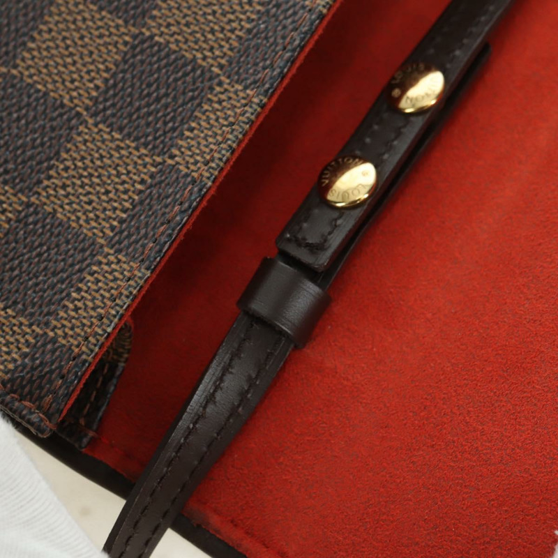 【日本直送】路易威登 Damier Ebene Pochette 雙 GM 單肩包 SPO LV 正品 176534SV-7