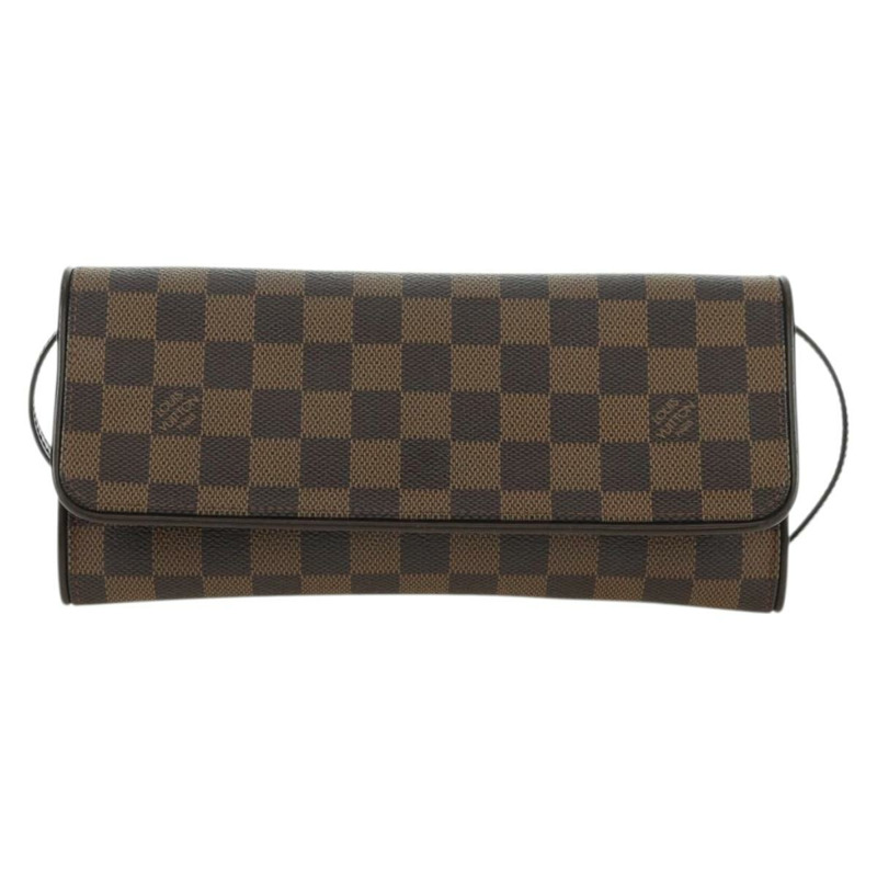 【日本直送】路易威登 Damier Ebene Pochette 雙 GM 單肩包 SPO LV 正品 176534SV-12