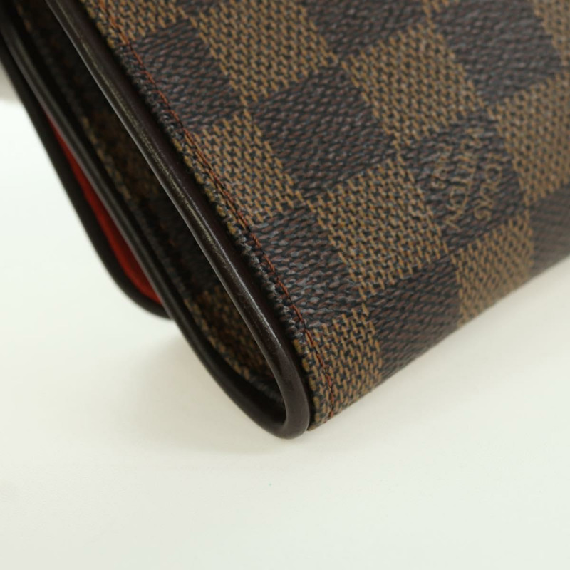 【日本直送】路易威登 Damier Ebene Pochette 雙 GM 單肩包 SPO LV 正品 176534SV-16