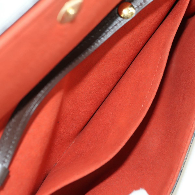 【日本直送】路易威登 Damier Ebene Pochette 雙 GM 單肩包 SPO LV 正品 176534SV-22