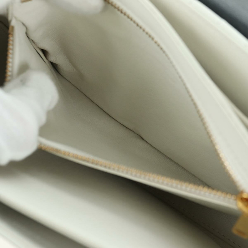 【日本直送】CELINE C 中型鏈條單肩包 皮革 黑色 金色 Auth mr2314SAV-10