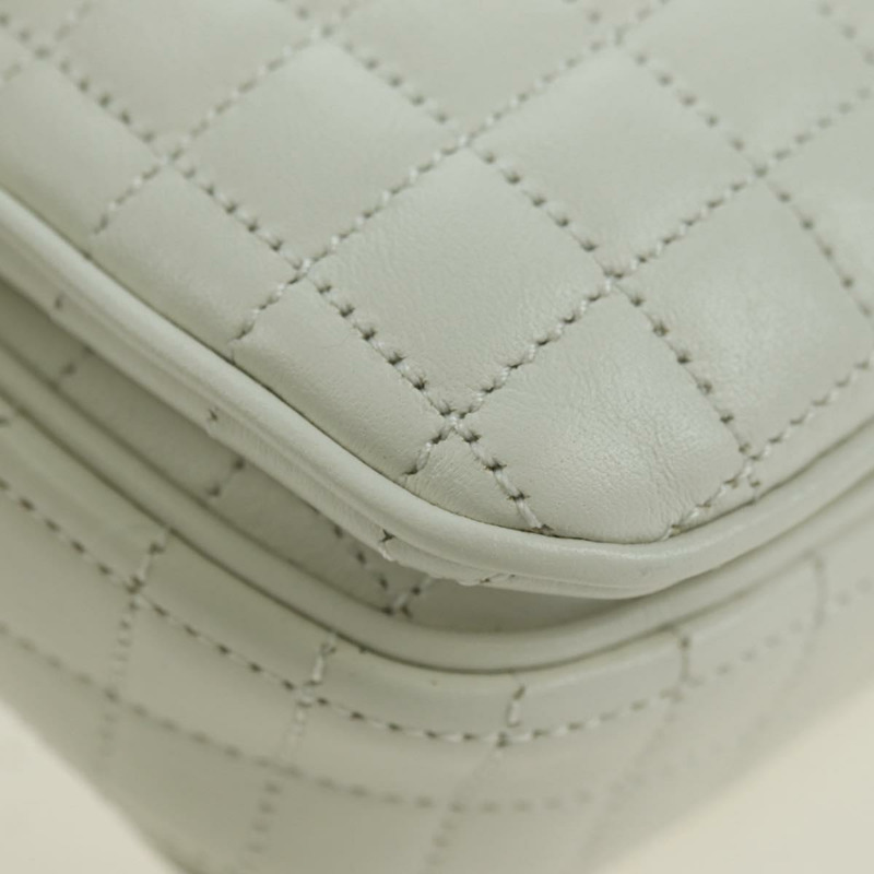 【日本直送】CELINE C 中型鏈條單肩包 皮革 黑色 金色 Auth mr2314SAV-14