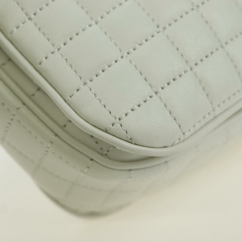 【日本直送】CELINE C 中型鏈條單肩包 皮革 黑色 金色 Auth mr2314SAV-16
