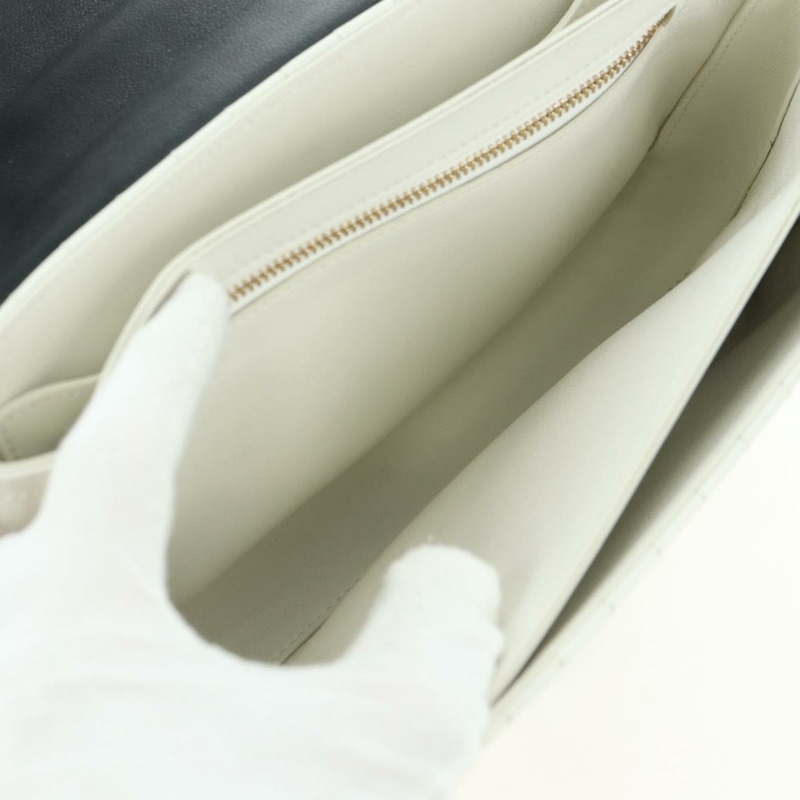 【日本直送】CELINE C 中型鏈條單肩包 皮革 黑色 金色 Auth mr2314SAV-20