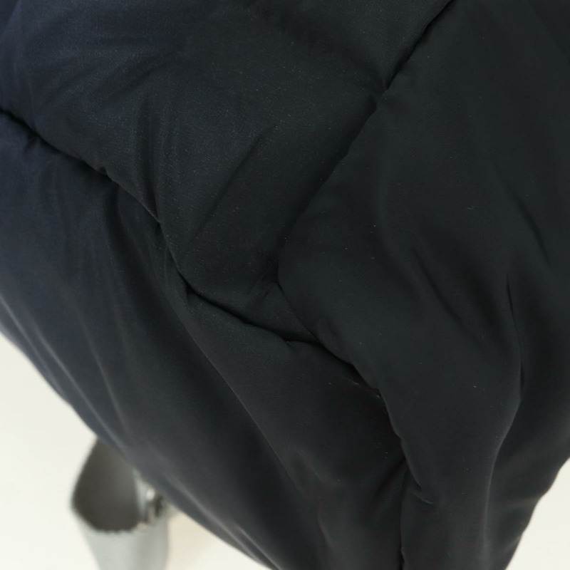 【日本直送】香奈兒 Doudone 雙肩包 尼龍 藍 銀色 CC Auth mr2366SAM-15