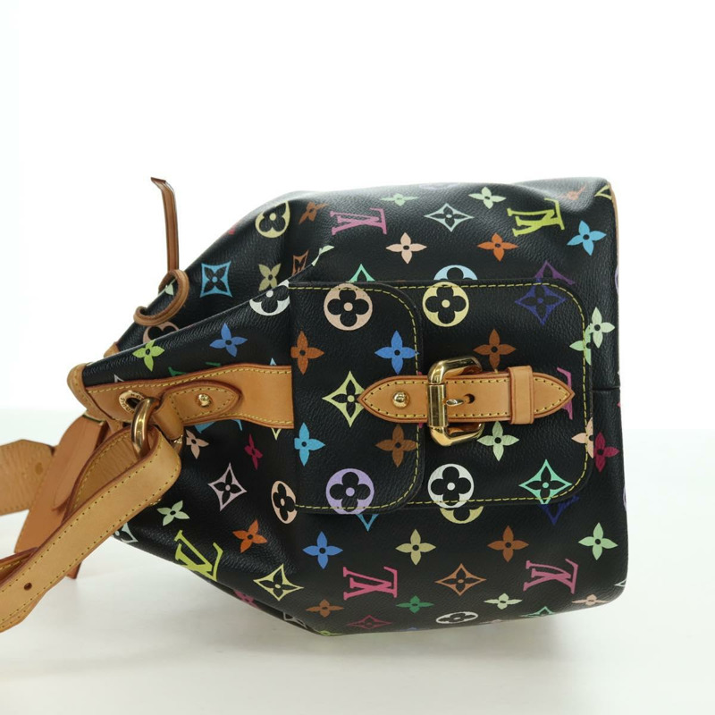 【日本直送】路易威登 Monogram Multicolor Petit Noe 手袋 黑色 M42230 LV 正品 176094V-2