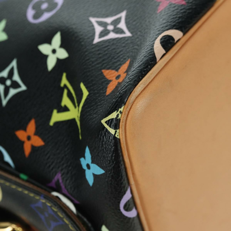 【日本直送】路易威登 Monogram Multicolor Petit Noe 手袋 黑色 M42230 LV 正品 176094V-8