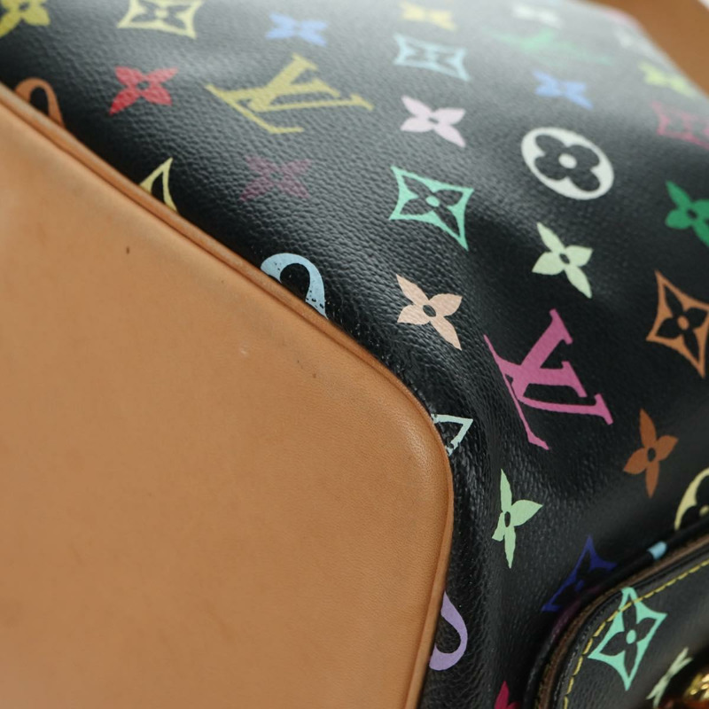 【日本直送】路易威登 Monogram Multicolor Petit Noe 手袋 黑色 M42230 LV 正品 176094V-15
