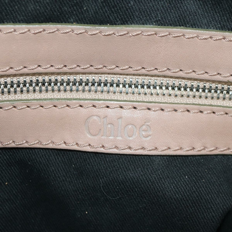【日本直送】Chloe Kerala 手提包 皮革 棕色 金色 正品 am11396A-20