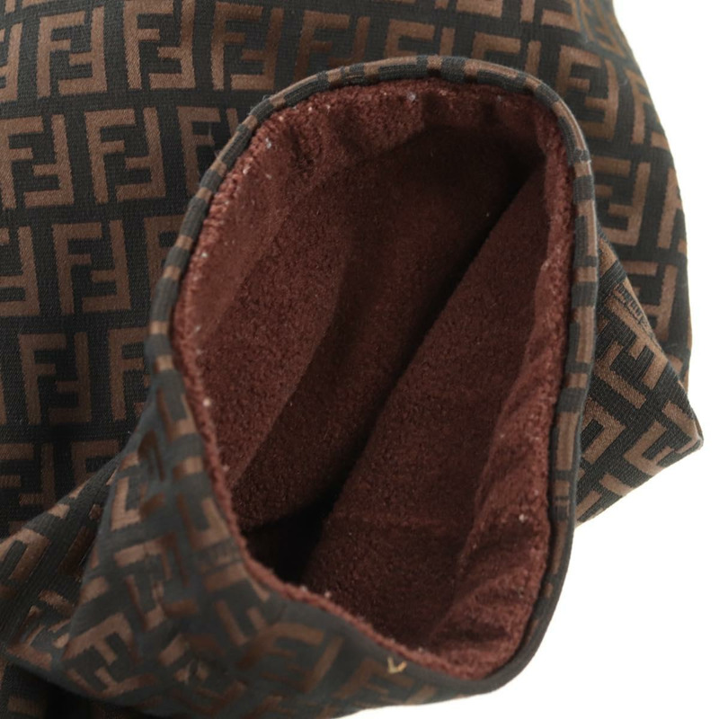 【日本直送】FENDI Zucchino 帆布雙面穿短外套 深棕色 正品 am11425V-4