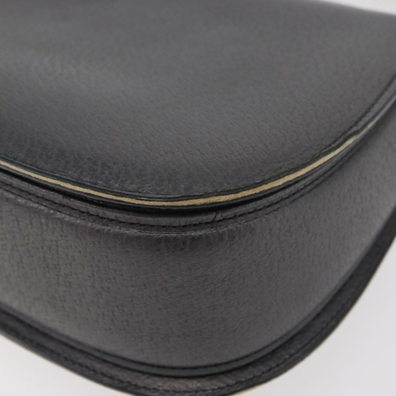 【日本直送】GUCCI 竹節手提包 皮革 灰色 金色 000 926 0633 正品 176376A-15