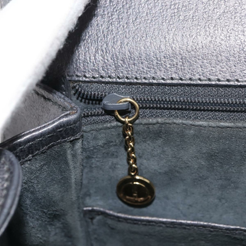 【日本直送】GUCCI 竹節手提包 皮革 灰色 金色 000 926 0633 正品 176376A-20