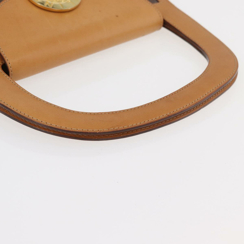 【日本直送】CELINE Macadam帆布Medallion手提包 PVC皮革 棕色 金色 正品 176759A-6