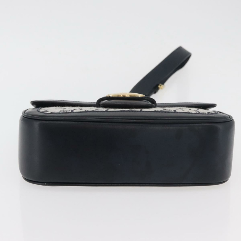 【日本直送】CELINE C Sulky 肩背包 帆布 海軍藍 金色 正品 176184A-4