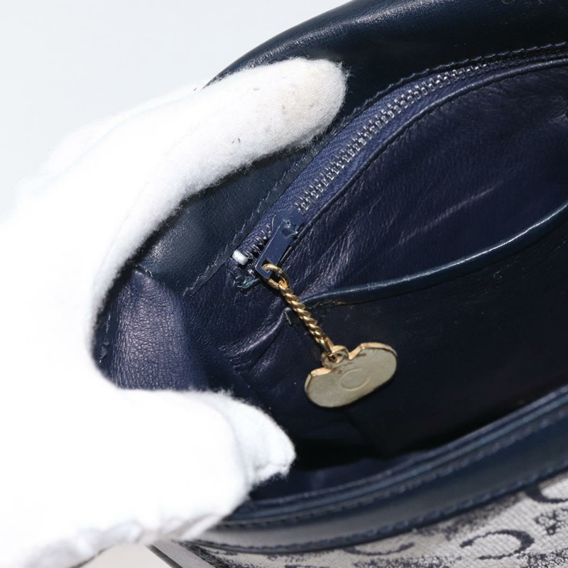 【日本直送】CELINE C Sulky 肩背包 帆布 海軍藍 金色 正品 176184A-20