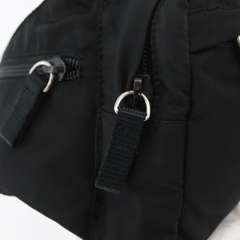 【日本直送】PRADA 尼龍斜背包 黑色 銀色 正品 176176A-9
