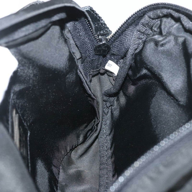 【日本直送】PRADA 尼龍斜背包 黑色 銀色 正品 176176A-19