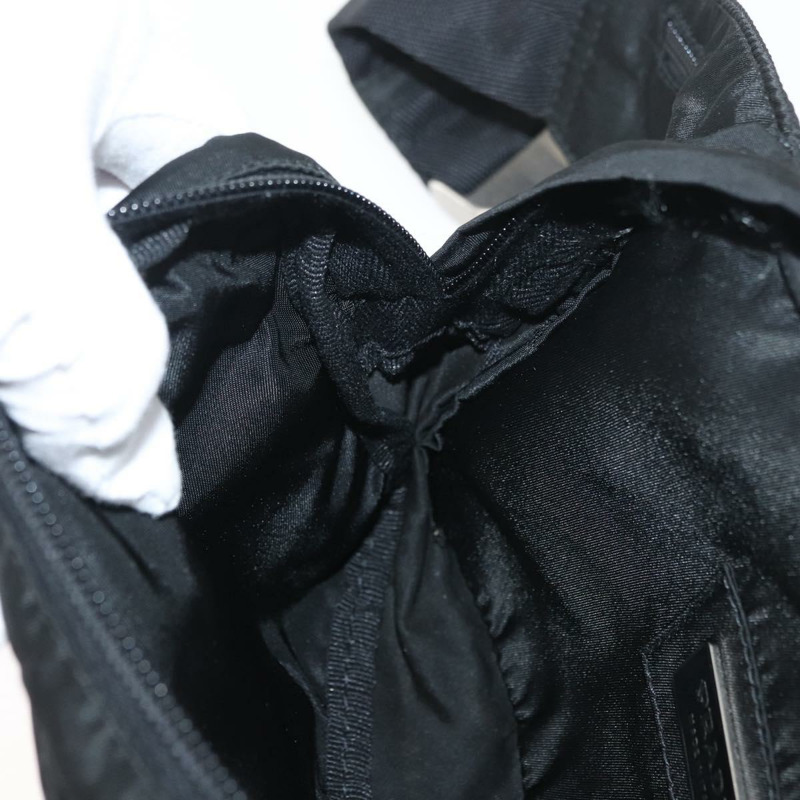 【日本直送】PRADA 尼龍斜背包 黑色 銀色 正品 176176A-20