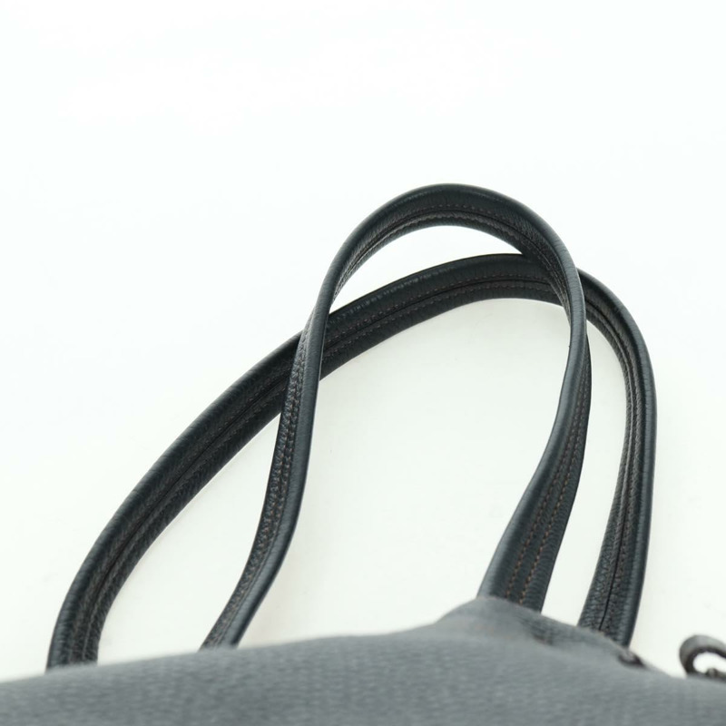 【日本直送】PRADA 托特包 皮革 黑色 銀色 正品 175913SAV-7