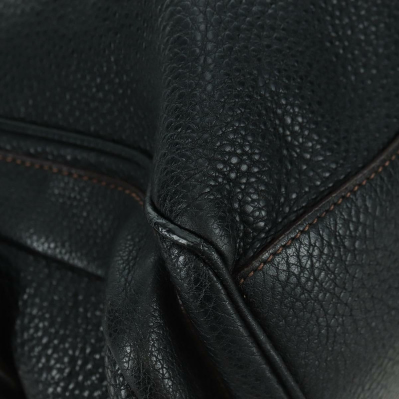【日本直送】PRADA 托特包 皮革 黑色 銀色 正品 175913SAV-8