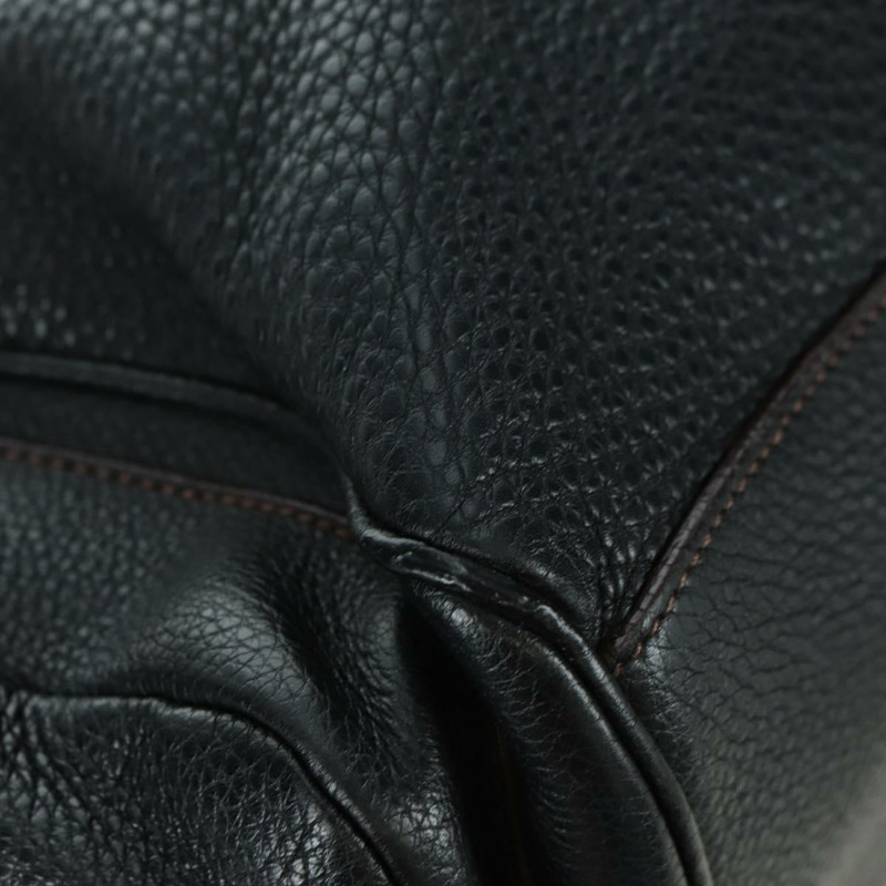 【日本直送】PRADA 托特包 皮革 黑色 銀色 正品 175913SAV-14