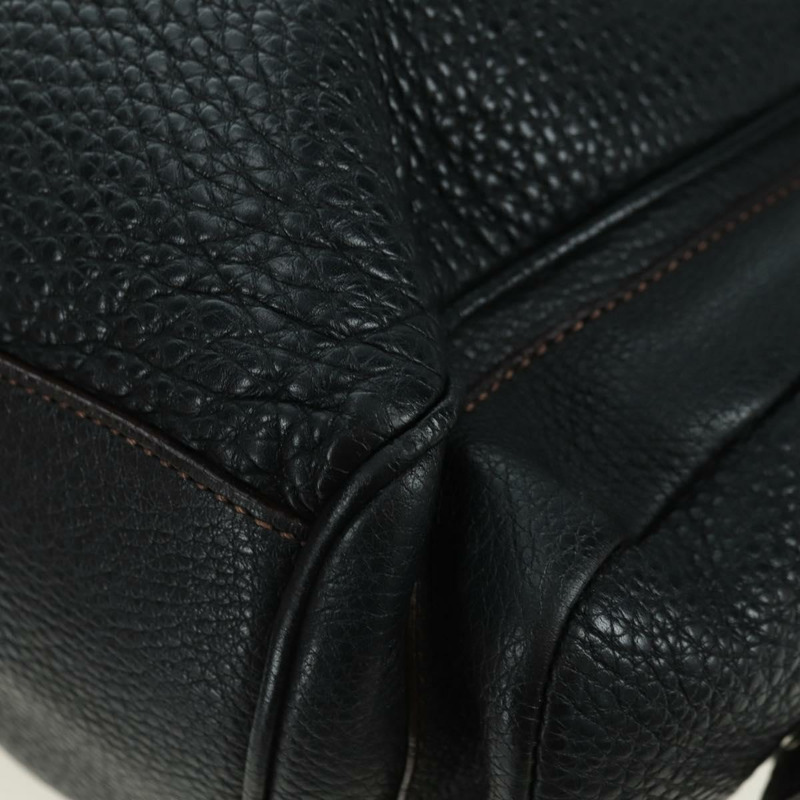 【日本直送】PRADA 托特包 皮革 黑色 銀色 正品 175913SAV-15