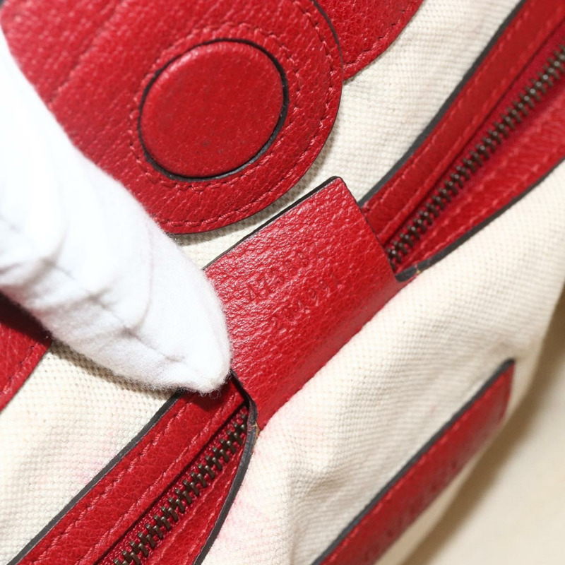 【日本直送】GUCCI GG Supreme 神秘貓手提包 PVC 兩用 米色 金色 473887 正品 175893A-11