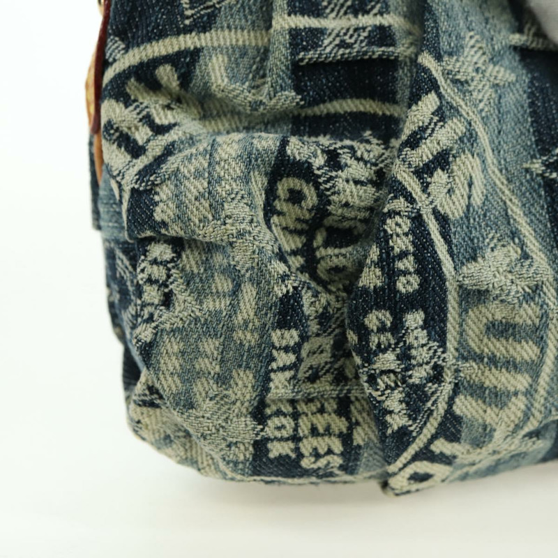 【日本直送】路易威登 Monogram Denim Trousse Leie 手拿包 藍色 M95335 LV Auth 175930SAV-8