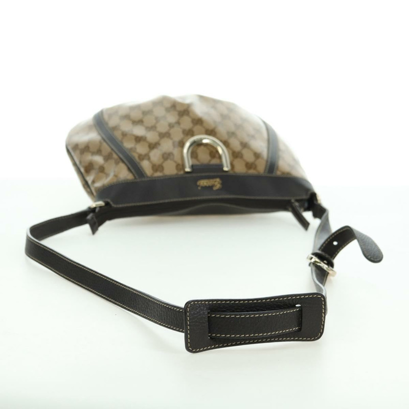 【日本直送】GUCCI GG Crystal Abbey 包 塗層帆布 奧特萊斯 米棕色 296019 正品 am11474V-6