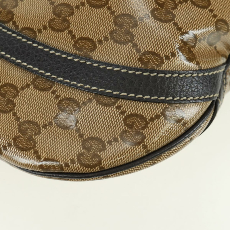 【日本直送】GUCCI GG Crystal Abbey 包 塗層帆布 奧特萊斯 米棕色 296019 正品 am11474V-16