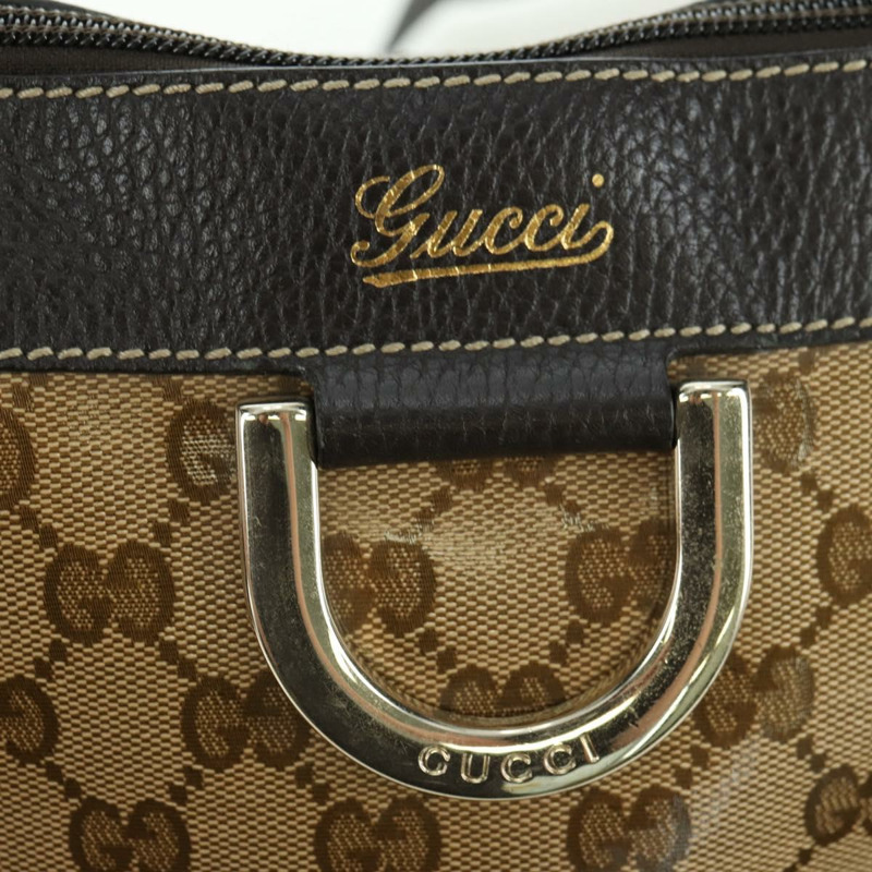 【日本直送】GUCCI GG Crystal Abbey 包 塗層帆布 奧特萊斯 米棕色 296019 正品 am11474V-18